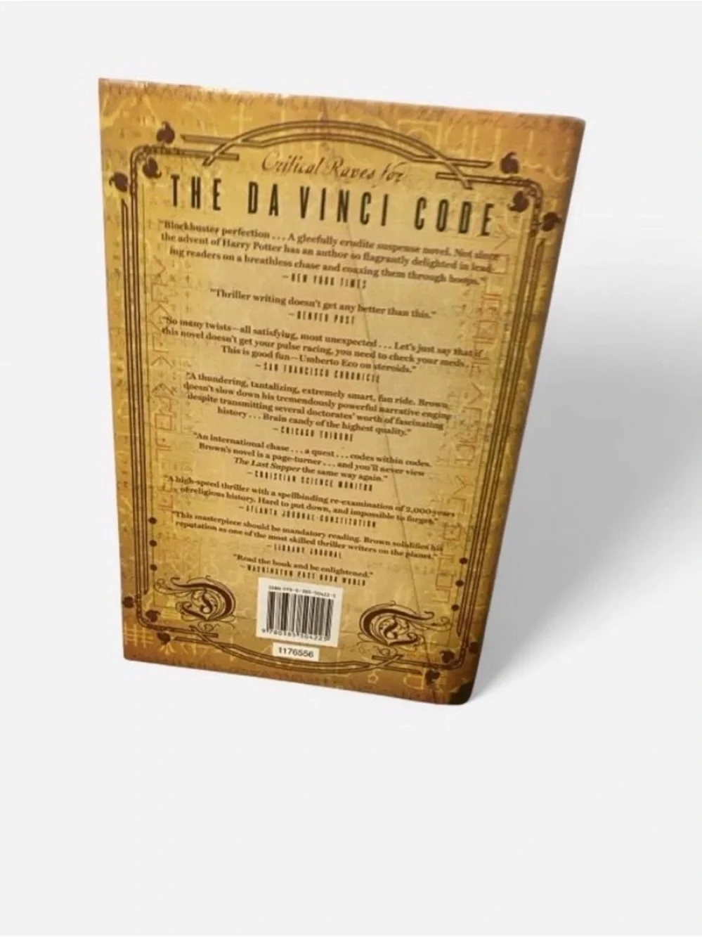The Lost Symbol book in Brown and Gold